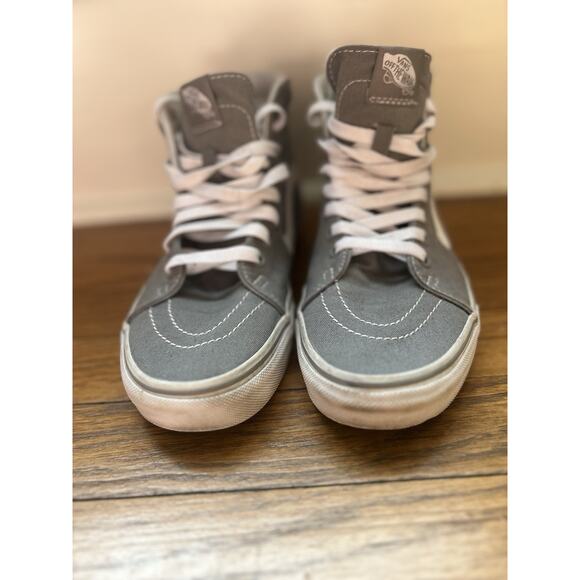 Vans Sk8-Hi Tapered Shoe Size 7.5 Men or 9 Women Gray Skater Outdoors main image 8